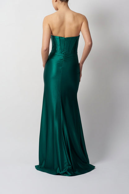 KNOT SKIRT JERSEY FOREST