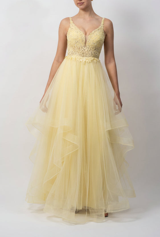 DOUBLE TULLE LEMON